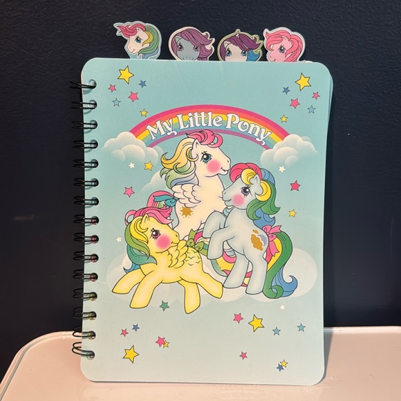 My Little Pony Other - My little pony 4 tab notebook